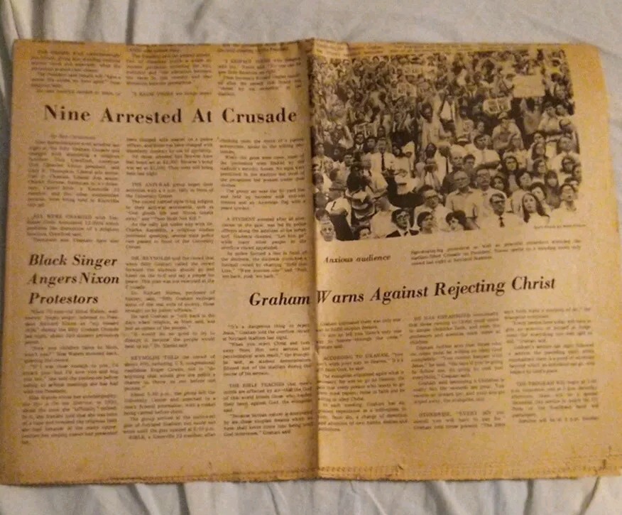 UT Daily Beacon, Student Newspaper of the University of Tennessee. May 29, 1970