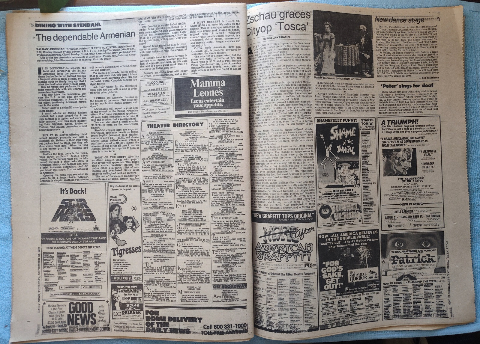 New York Daily News 13 September 1979 Jimmy Carter Carl Yastrzemski 3000th Hit +
