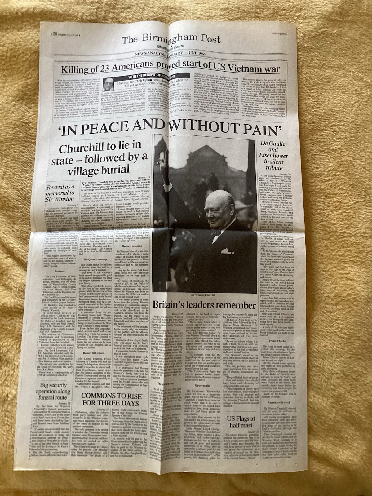 Birthday Year Newspaper Reprinted July Jan To July 1965 Bham Post Malcolm X Shot