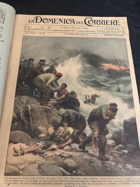 La Domenica del Corriere 49 1931 Norway Marconi Santa Margherita Ligure Guinea