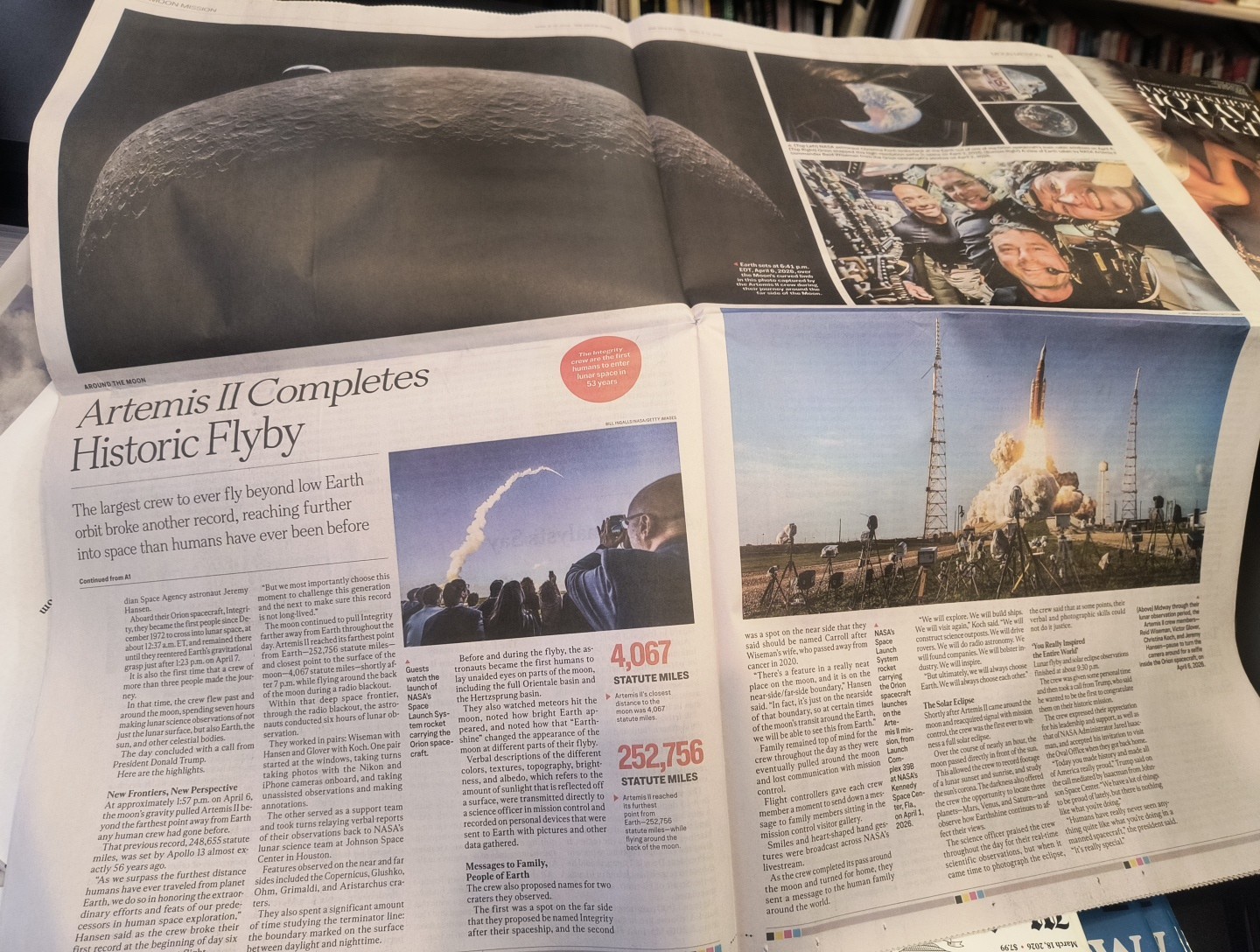 The Epoch Times Weekly April 8-14 2026 Around the Moon: Artemis 11 Completes…