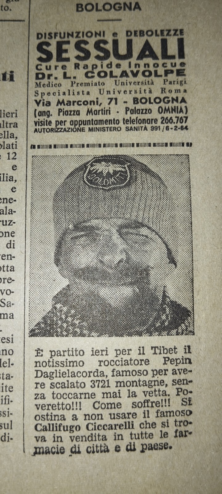 19710611 – THE REST OF THE PUG – JUNE 11, 1971 – PAGE 3/4 ONLY – MONDADORI