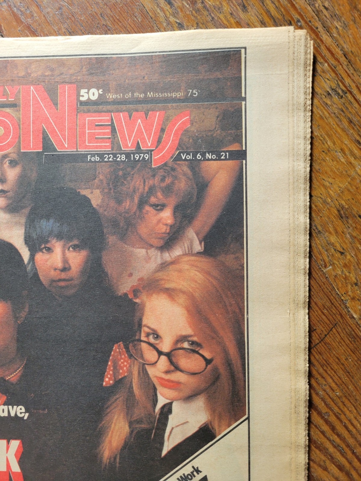 Soho News, NYC, Feb 22-28, 1979, Girl Talk, Broadway Loft Blaze, Jean Renoir
