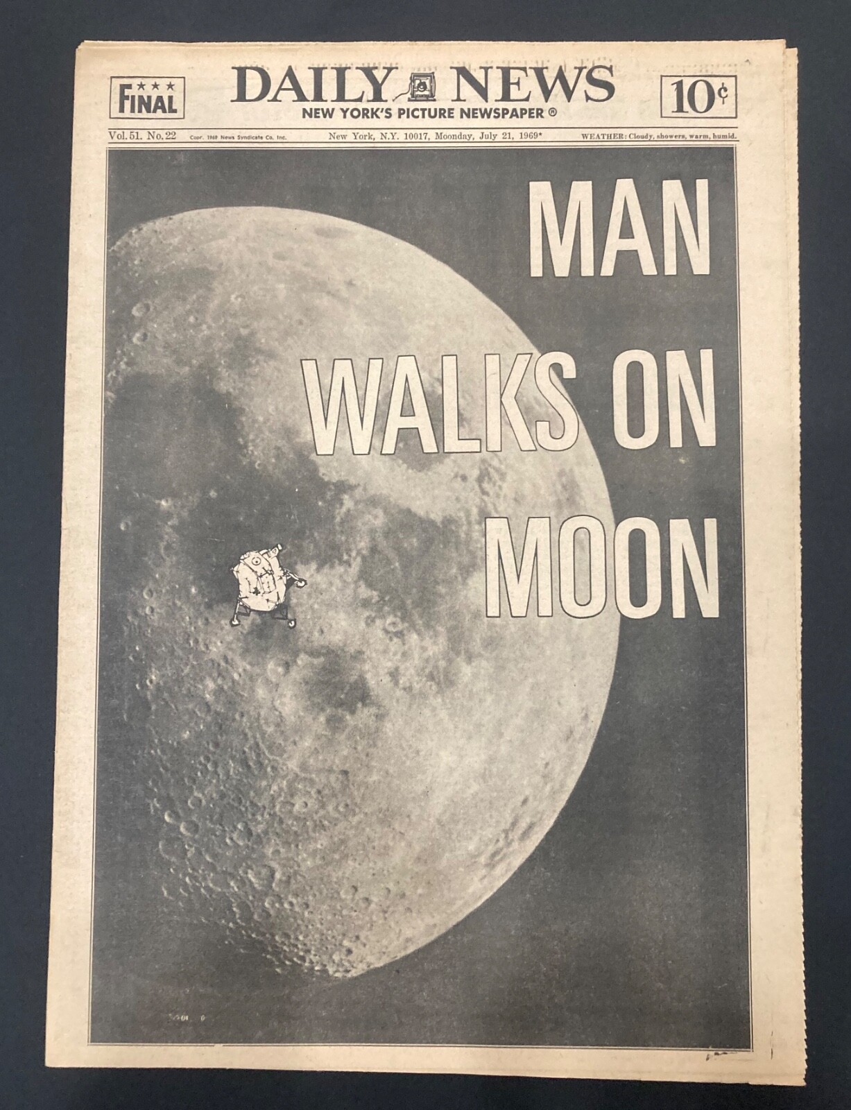 Man Walks On Moon, Apollo II