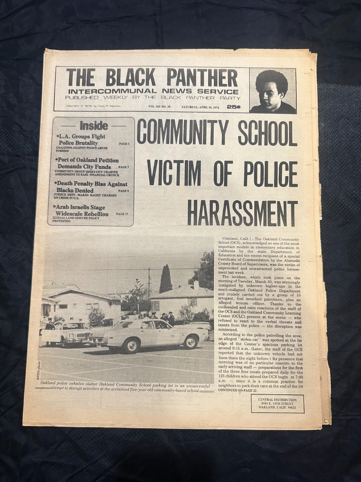 THE BLACK PANTHER NEWSPAPER – APRIL 10th 1976