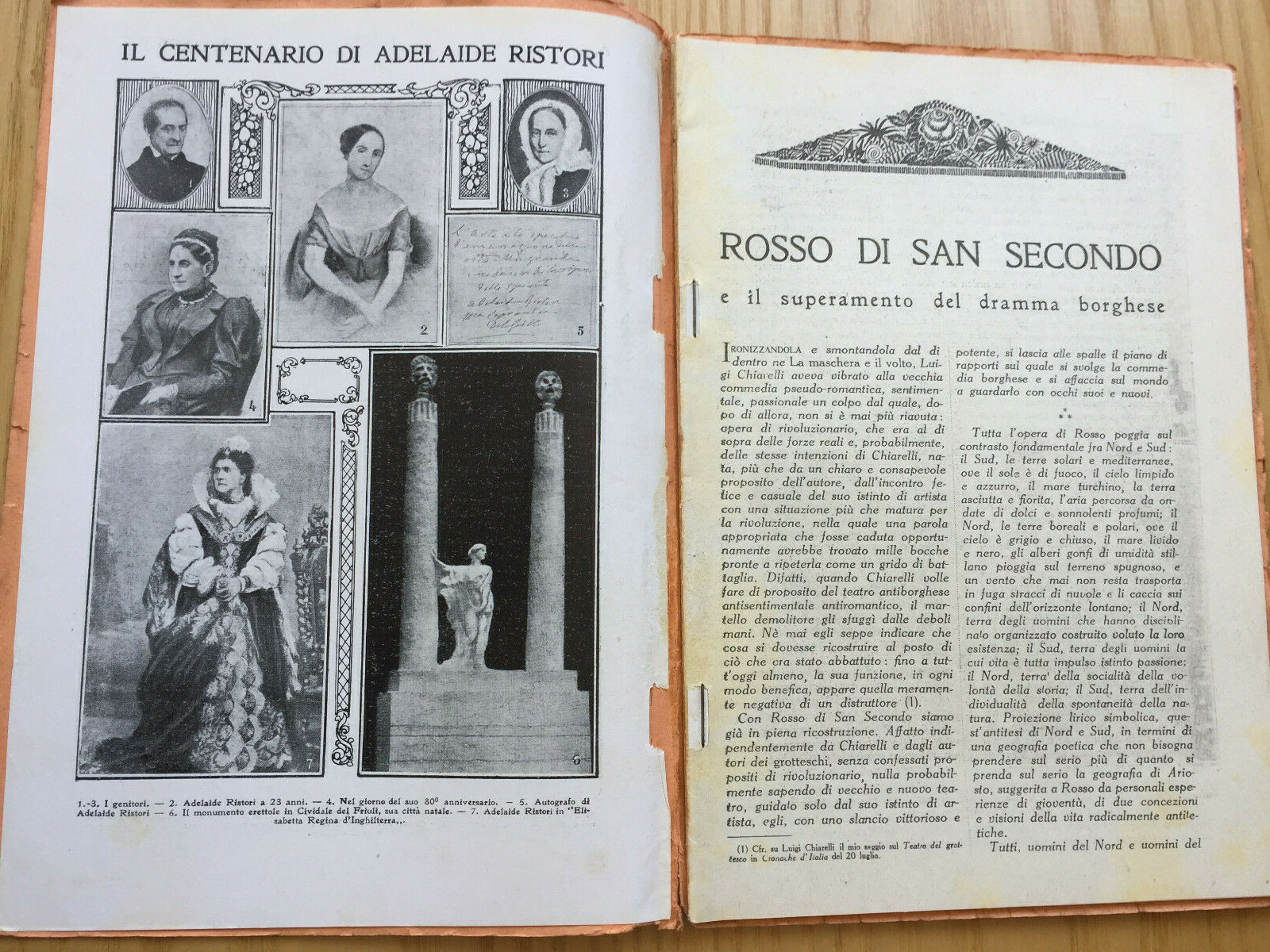 MONDADORI COMEDY PERIODICO COMEDIA E VITA THEATRALE N° 16 1922 A. TILGHER 2/19