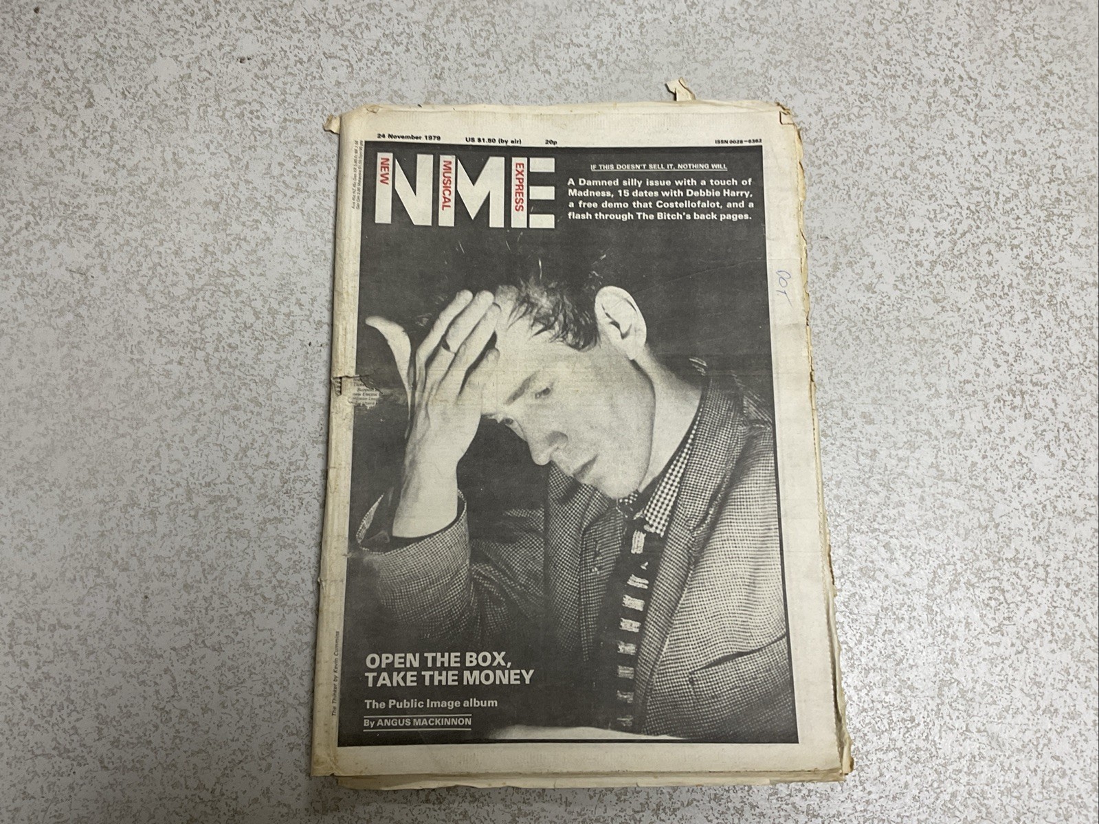 NME Newspaper – 24th November 1979 – The Thinker