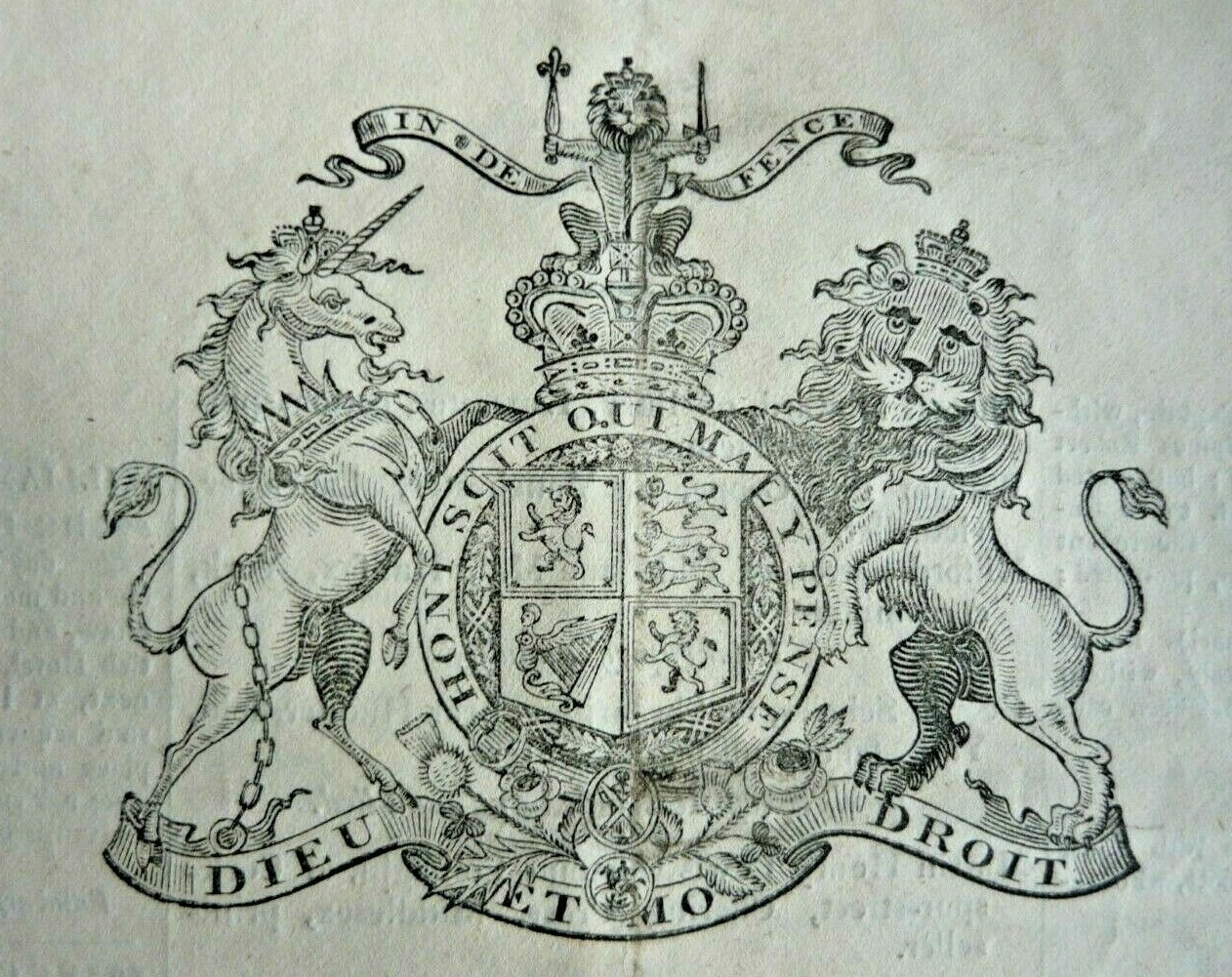 1839 Edinburgh Gazette Newspapers, complete in104 folio issues with index.