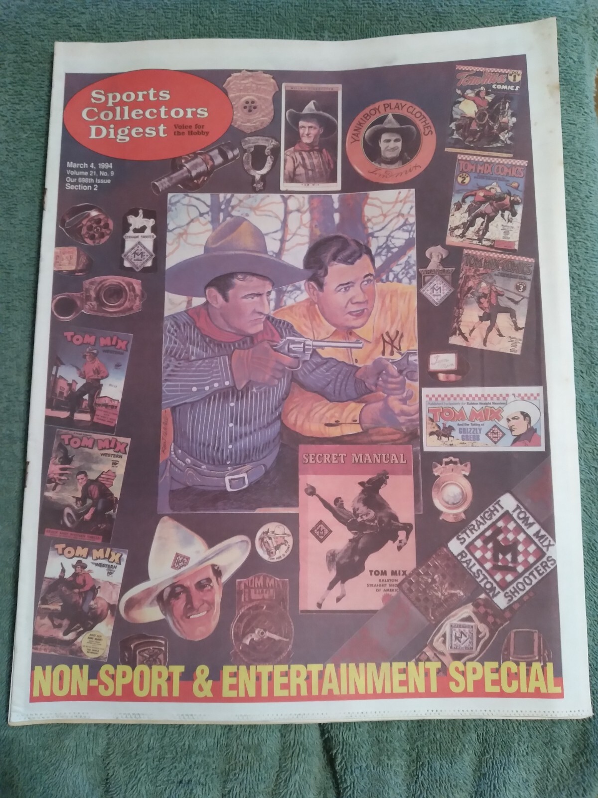 March 4, 1994 Sports Collectors Digest Dodgers Hall of Fame Lefty Sandy Koufax