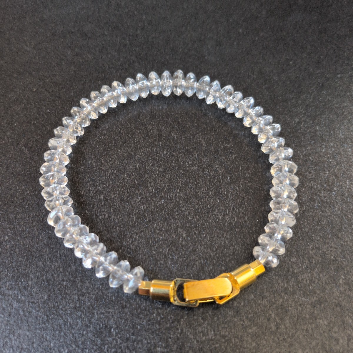 Crystal button cut 15 cm bracelet jewelry accessory power stone natural stone ra