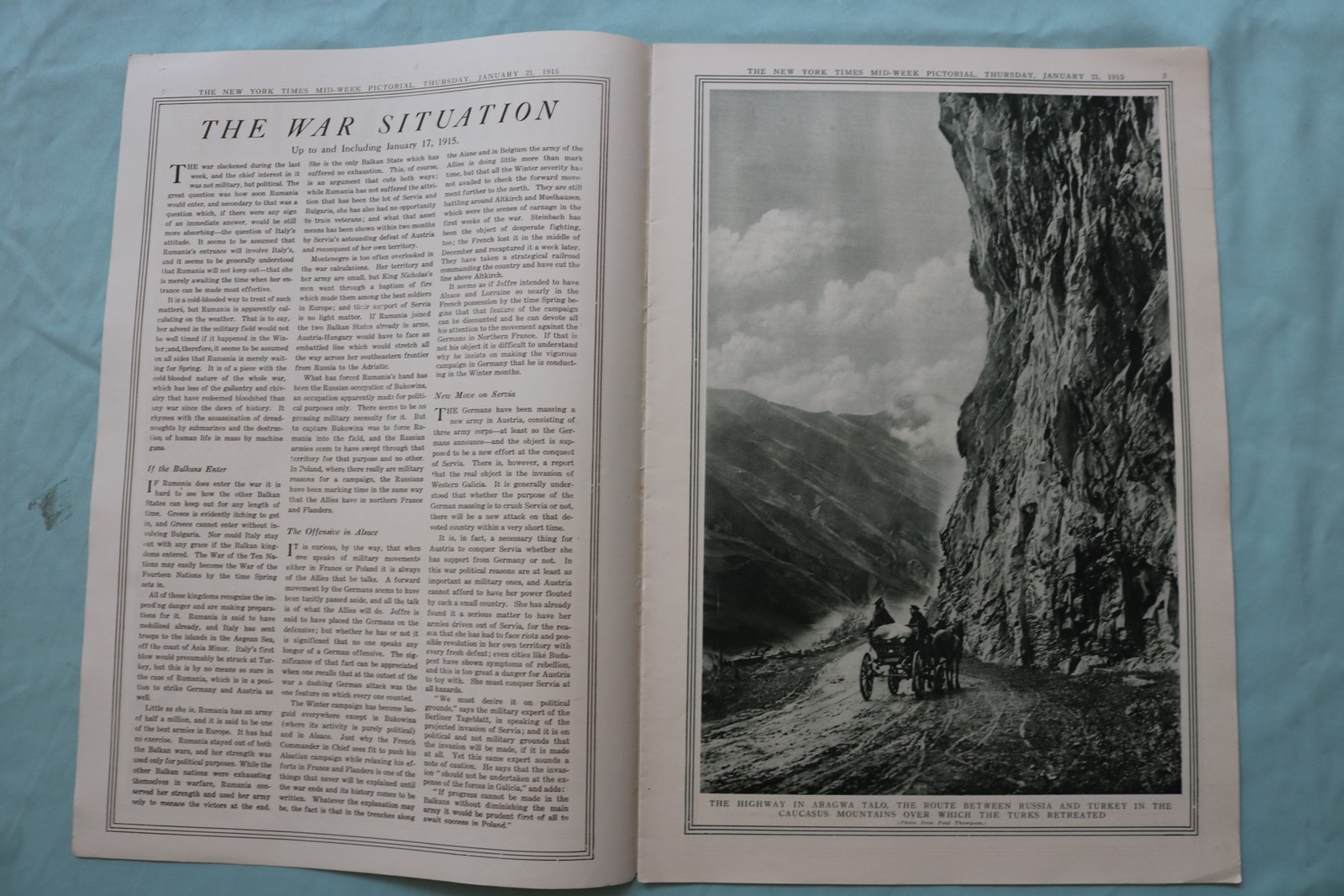 1915 JAN 21 NEW YORK TIMES MID-WEEK PICTORIAL WAR EXTRA-GENERAL JOFFRE – NP 9112