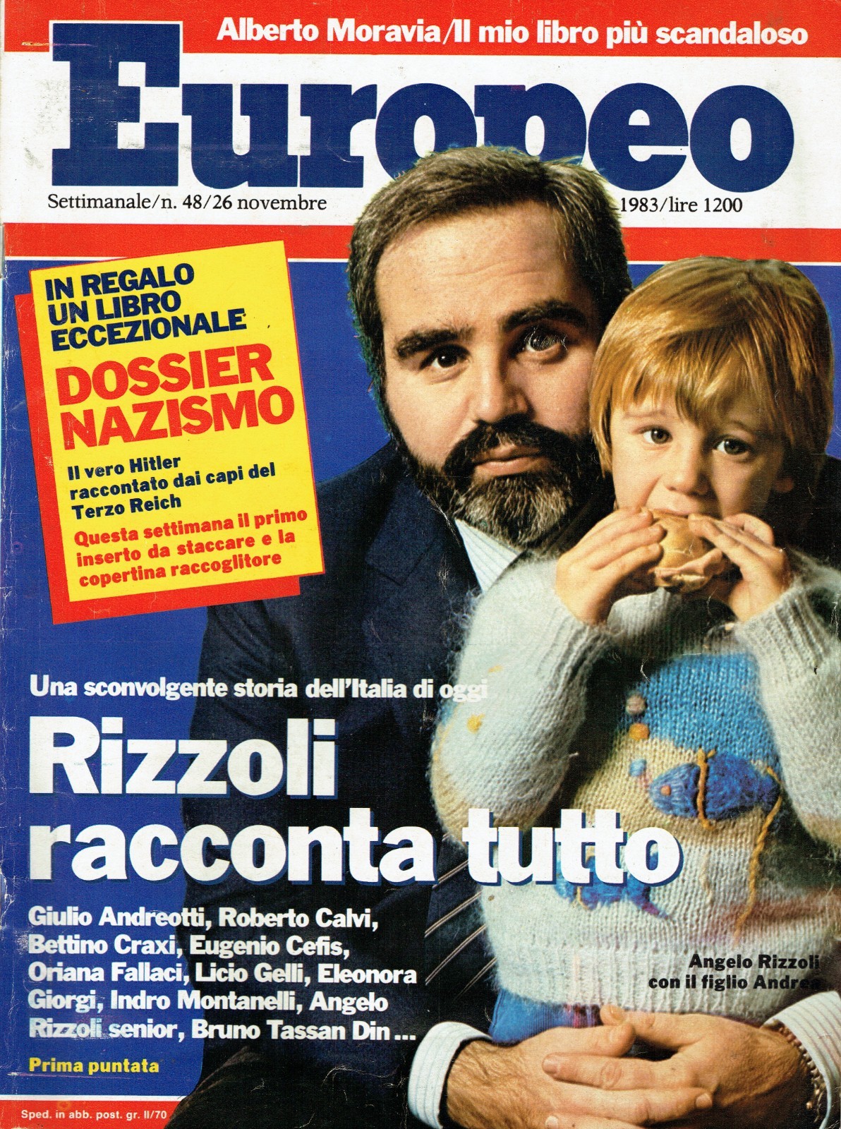 EUROPEAN 1983/48=ANGELO RIZZOLI=THE NAZIS TELL NAZISM=ALBERTO MORAVIA=