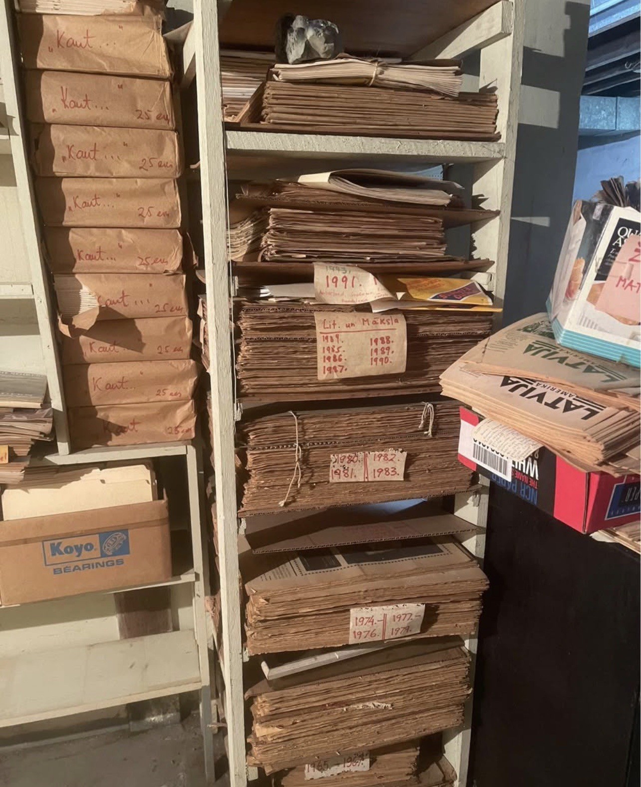 Adolf Hitler cover…. Huge collection of Latvian Newspapers from 1940s Ww2