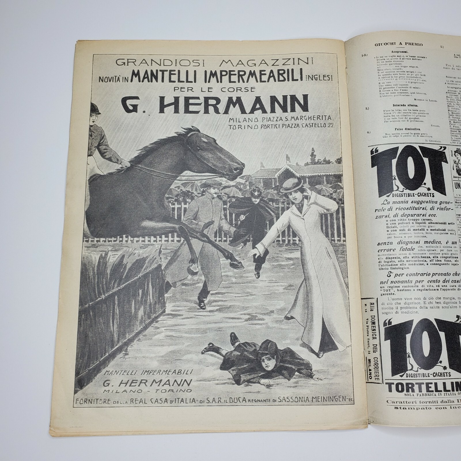 La Domenica Del Corriere The Sunday Courier Italian Newspaper 1903 Riot