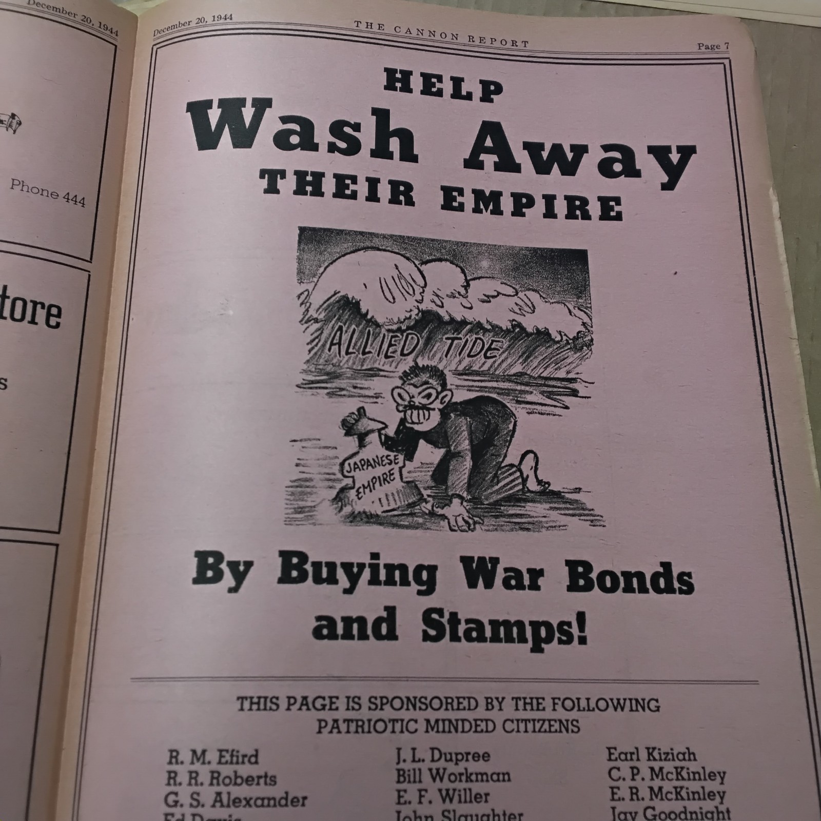 The Cannon Report High School Kannapolis NC Newspaper vtg Lot 1943 1944 1945 ’46