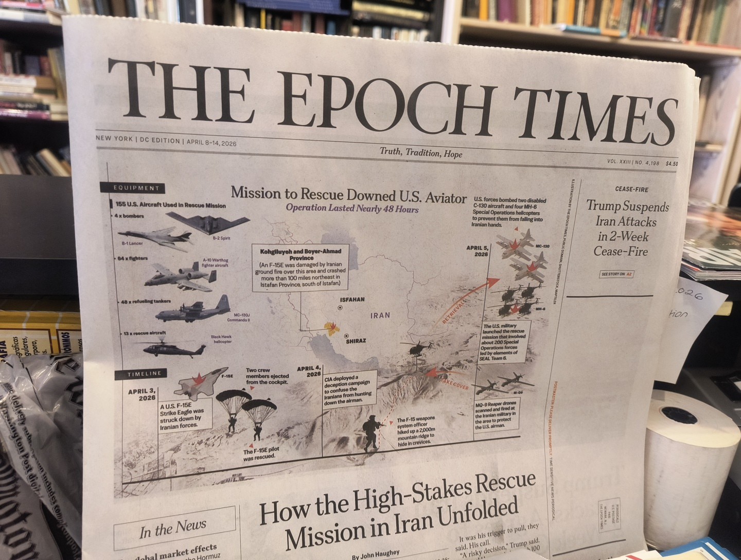 The Epoch Times Weekly April 8-14 2026 Around the Moon: Artemis 11 Completes…
