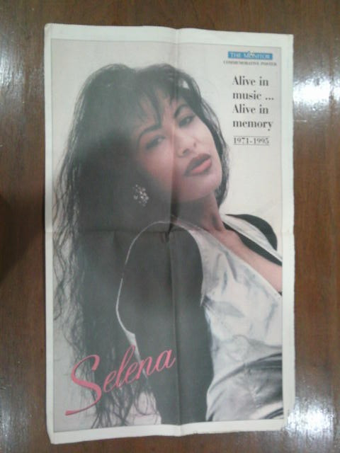 The Monitor Commemorative Edition Newspaper- Selena 1995