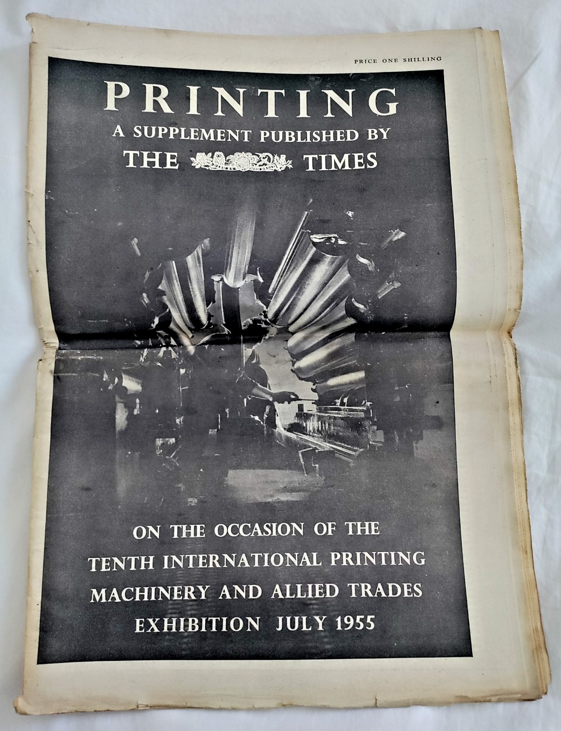 Vintage ‘The Times’ Supplement on ‘Printing’ – July 1955