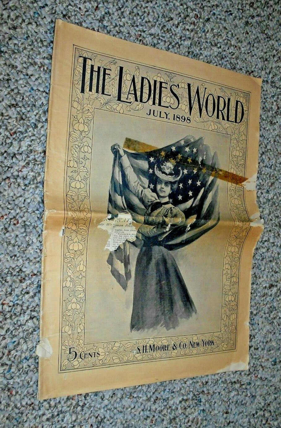 The Ladies World ~ July 1898 ~ Mothers Corner & Children’s Fashion In