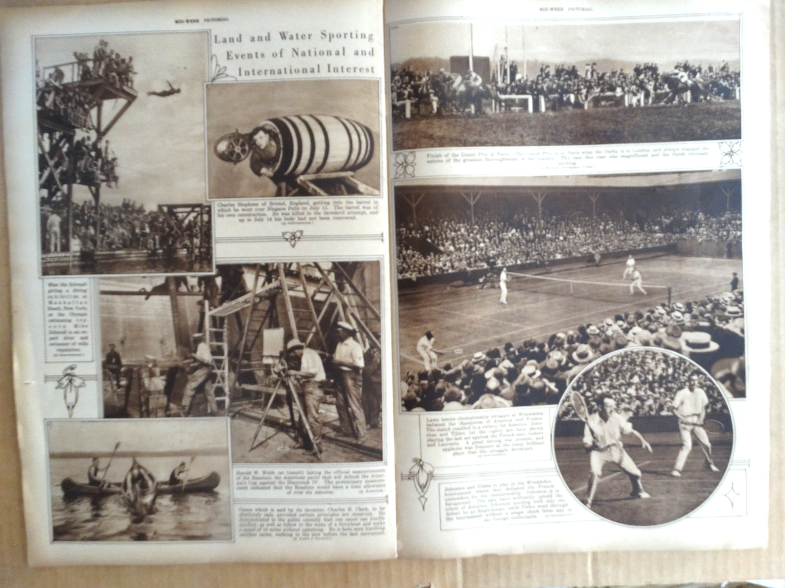 New York Times Mid-Week Pictorial – July 22, 1920 – Movie Star Mary Pickford