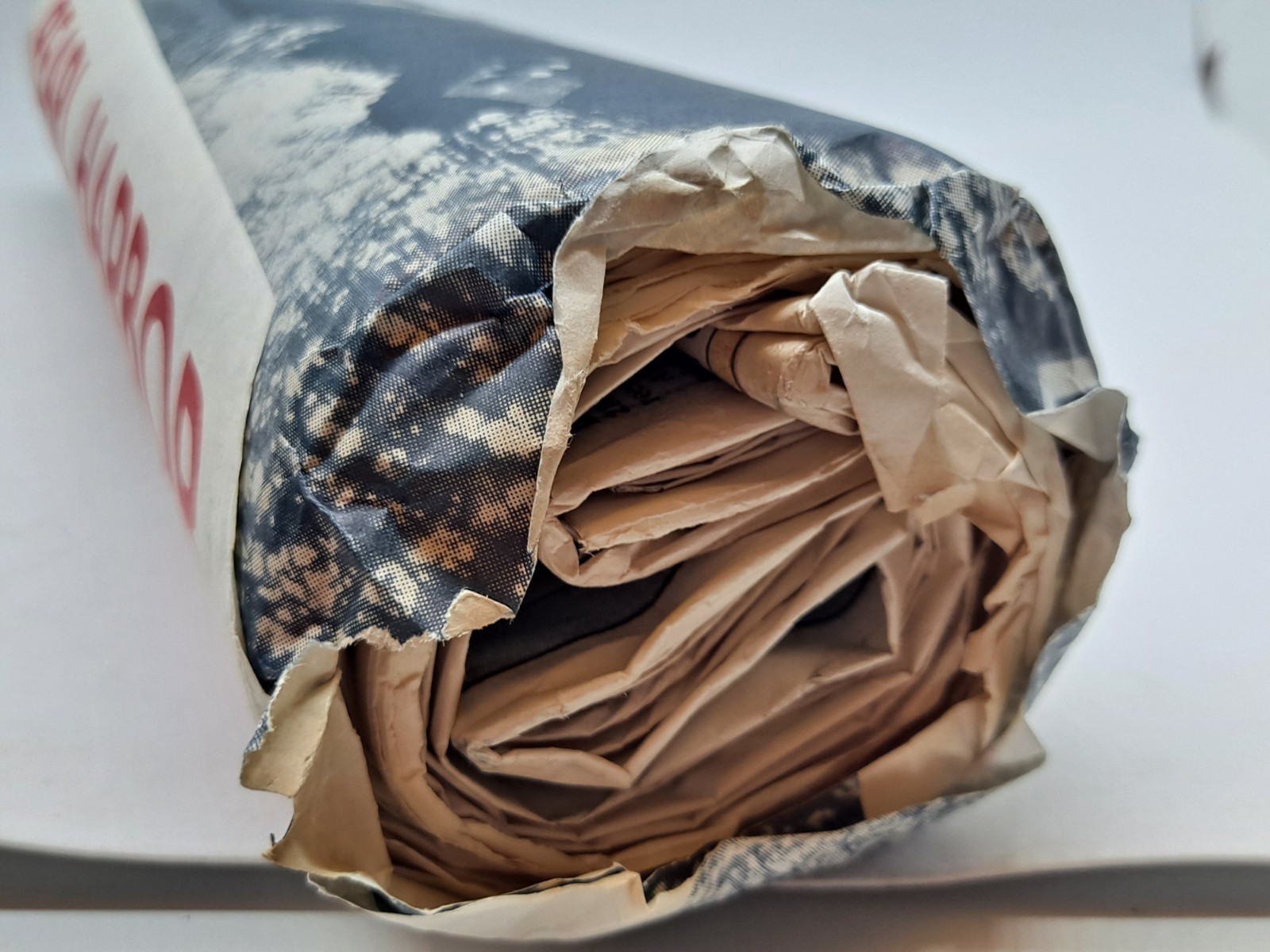Pearl Harbor Commemorative Edition Newspaper Roll