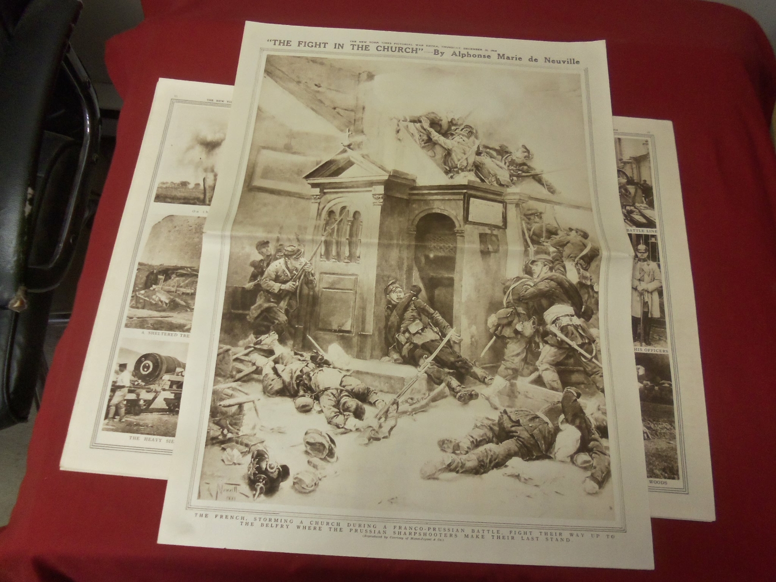 1914 DECEMBER 31 NY TIMES PICTORIAL WAR EXTRA SECTION – HMS COLOSSUS – NP 3942