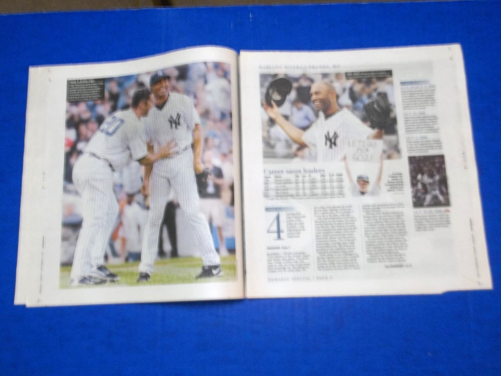 ‘M. RIVERA’ “RETIRES”/M. RIVERA “HALL OF FAME” NEWSDAYS 9/22/13 1/23/19 7/22/19