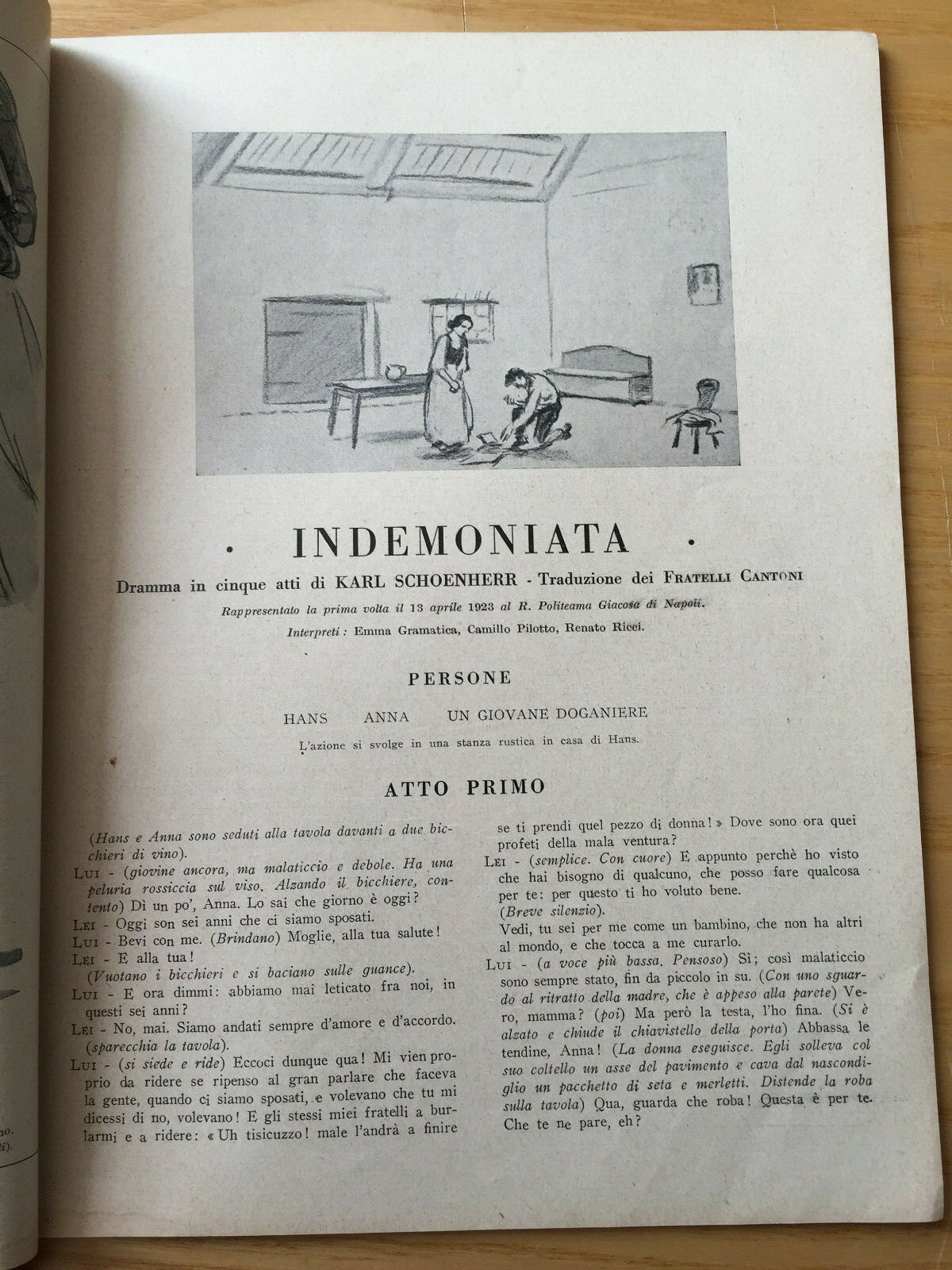 MONDADORI COMEDIA PERIODICO COMEDIA E VITA THEATRALE N 22 1923 S. D’AMICO 2/19