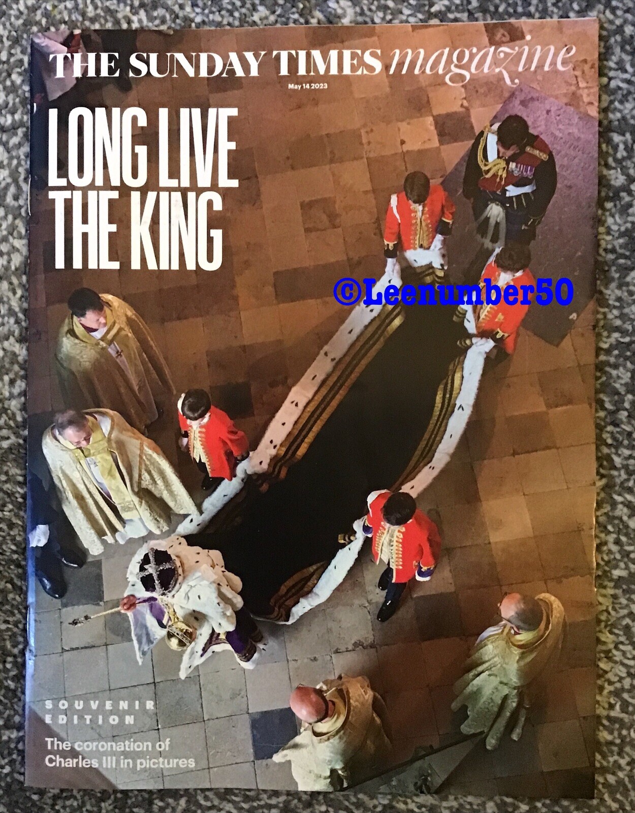 Sunday Times magazine King Charles III 14/5/23 New Coronation In Pictures