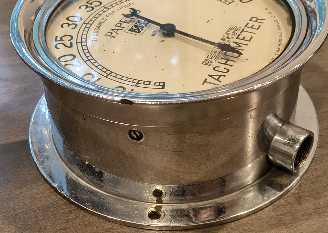 Printing Press Gauge from Philadelphia Bulletin or Inquirer Papers per Hour