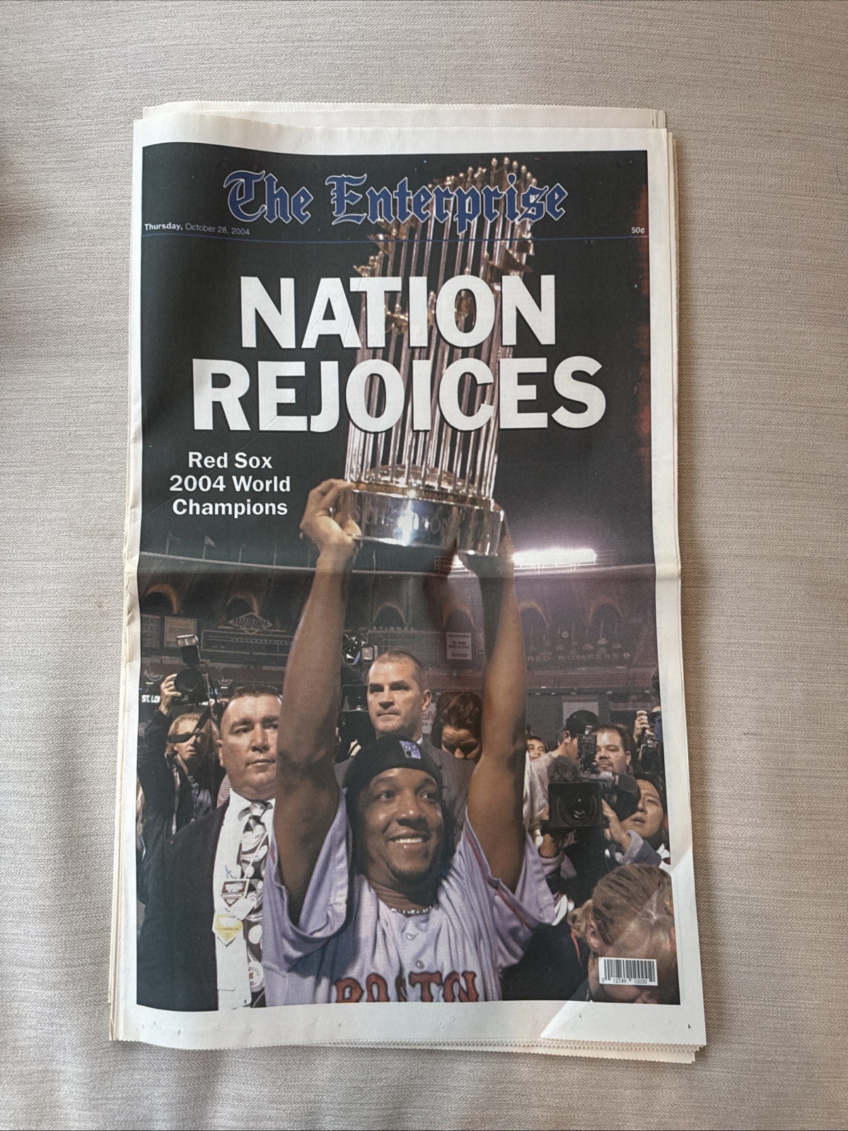 The Enterprise Newspaper October 28 2004 Red Sox World Series Champs Full Paper