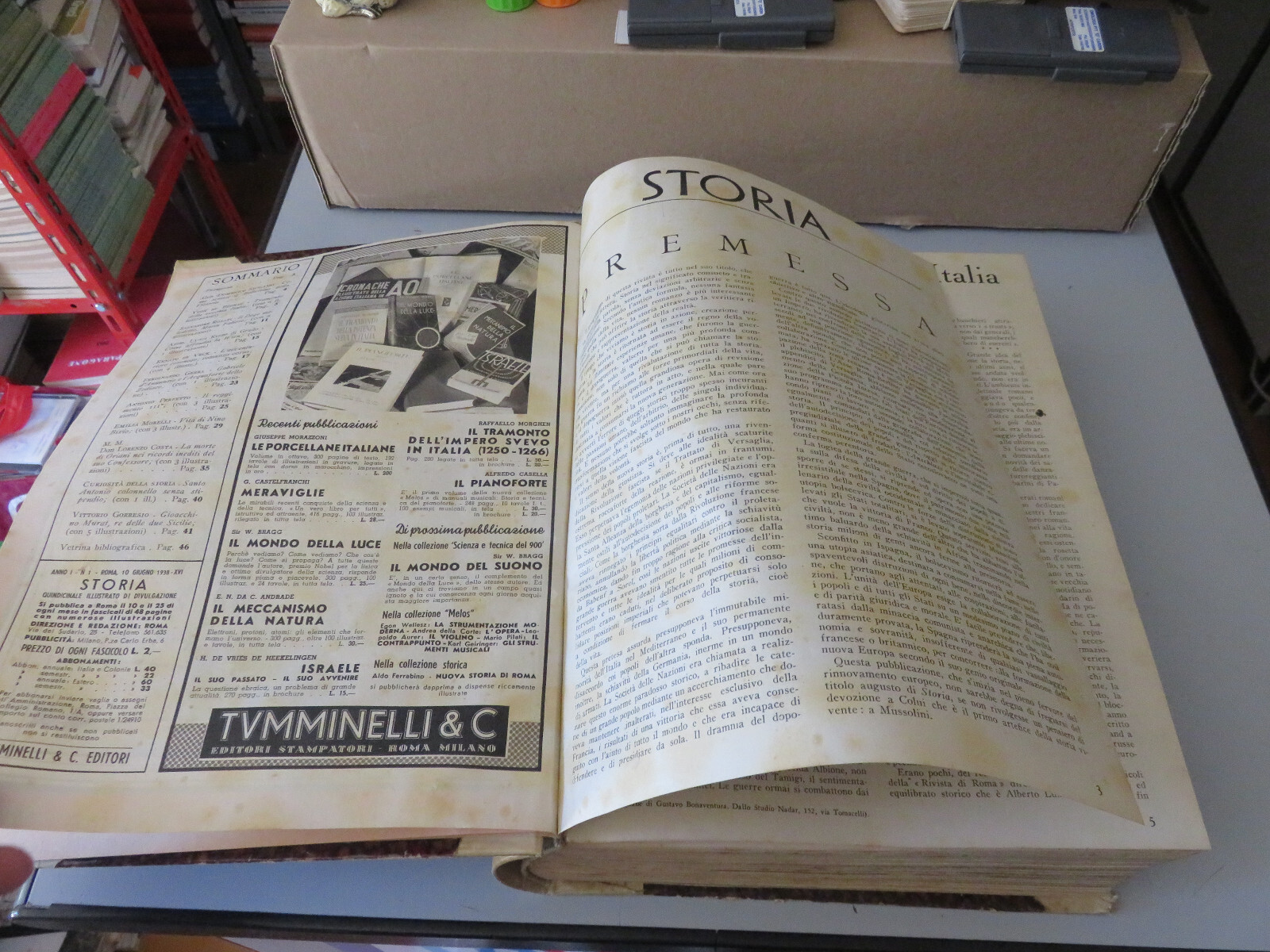 ILLUSTRATED FORTNIGHTLY HISTORY of DISCLOSURE Tumminelli Ed. vintages 1938 and 1939
