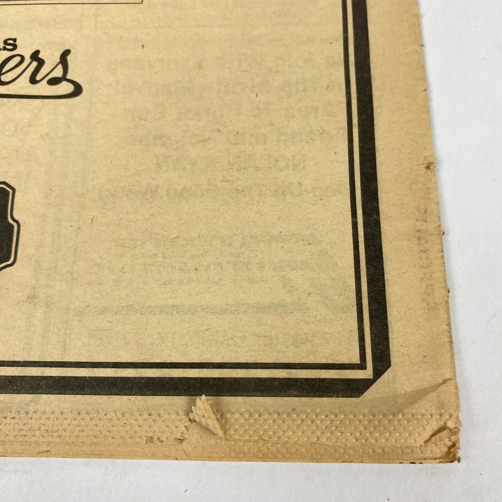 Alvin Sun Advertiser Newspaper Nolan Ryan Baseball Commemorative Edition 1990