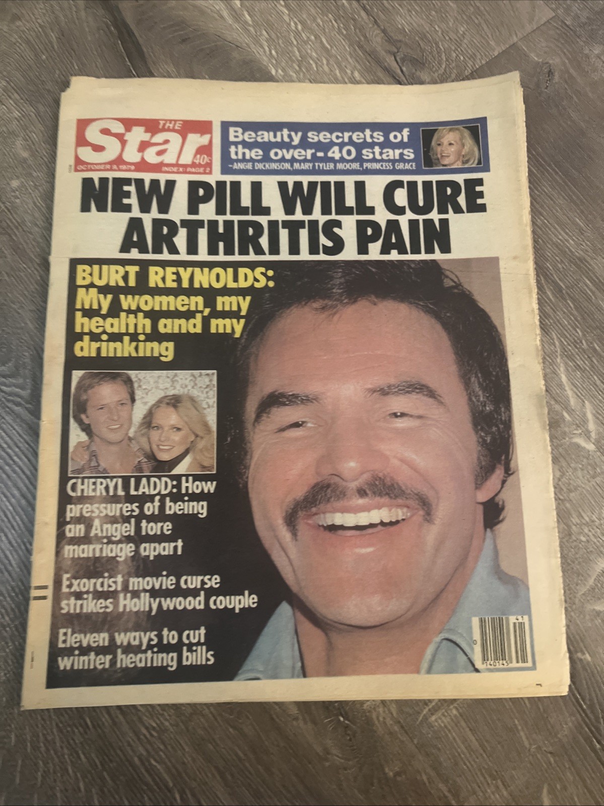 The Star Tabloid October 1979 Burt Reynolds, Charlie’s Angels And More