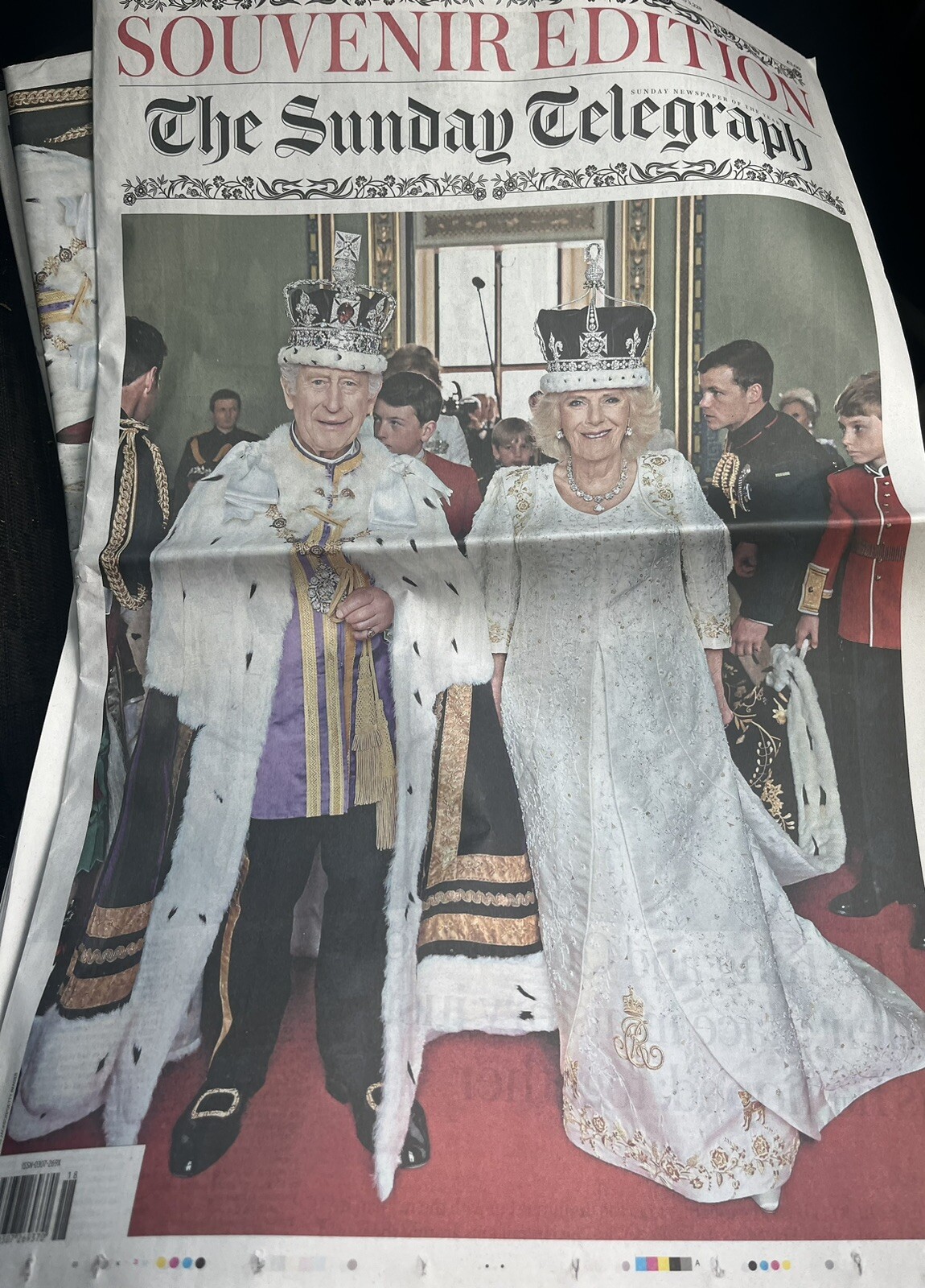 The Sunday telegraph Newspaper 7 May 2023 King Charles III Coronation Royals
