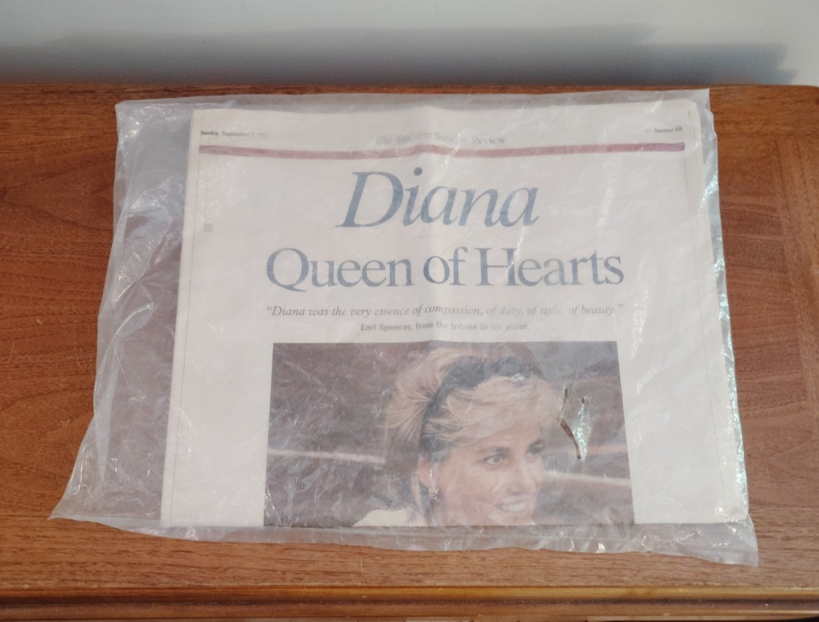 The Philadelphia Inquirer Sept 7 1997 DIANA QUEEN OF HEARTS Special Supplement