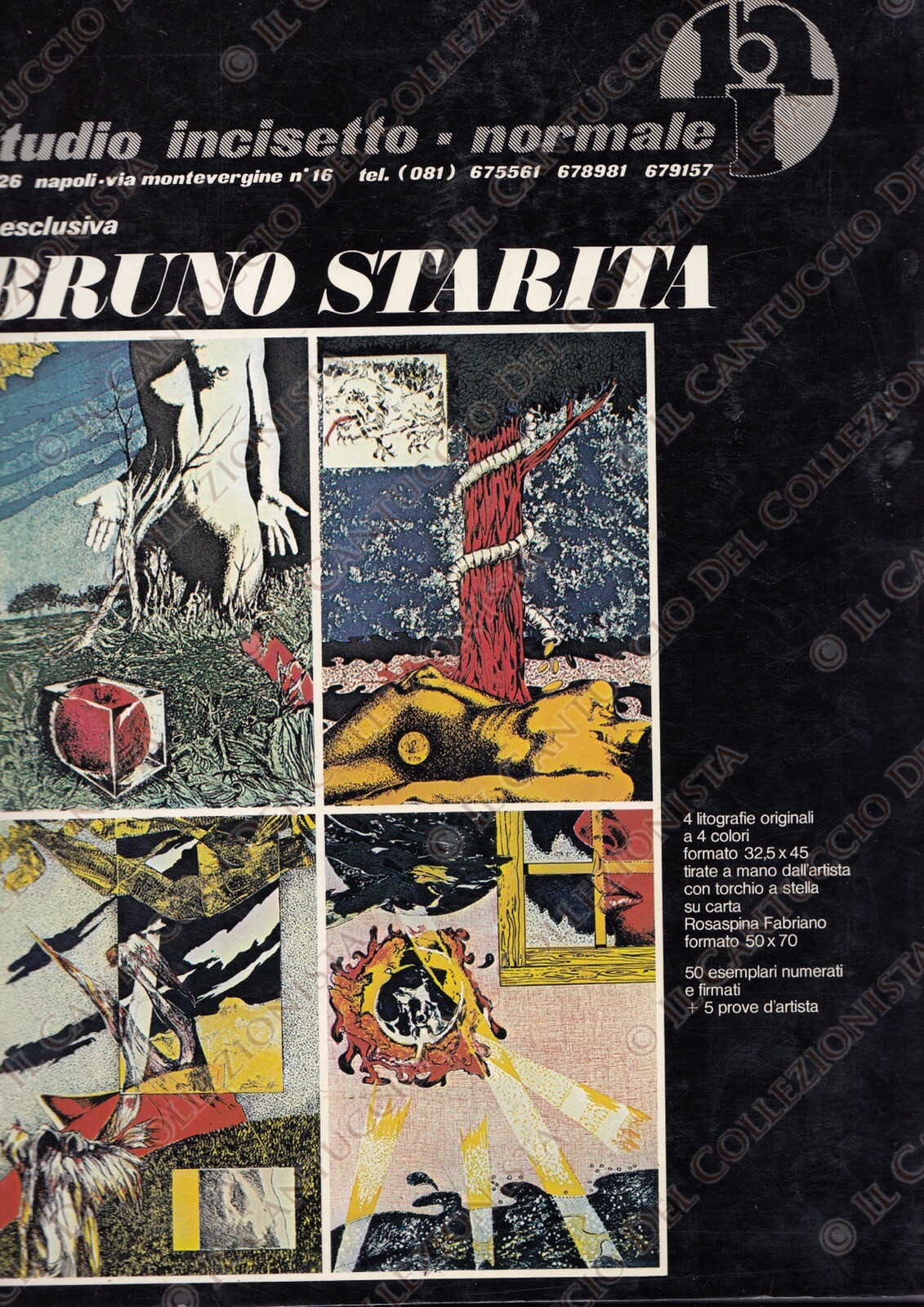 1973 Bolaffi art *Mondadori magazine publishers
