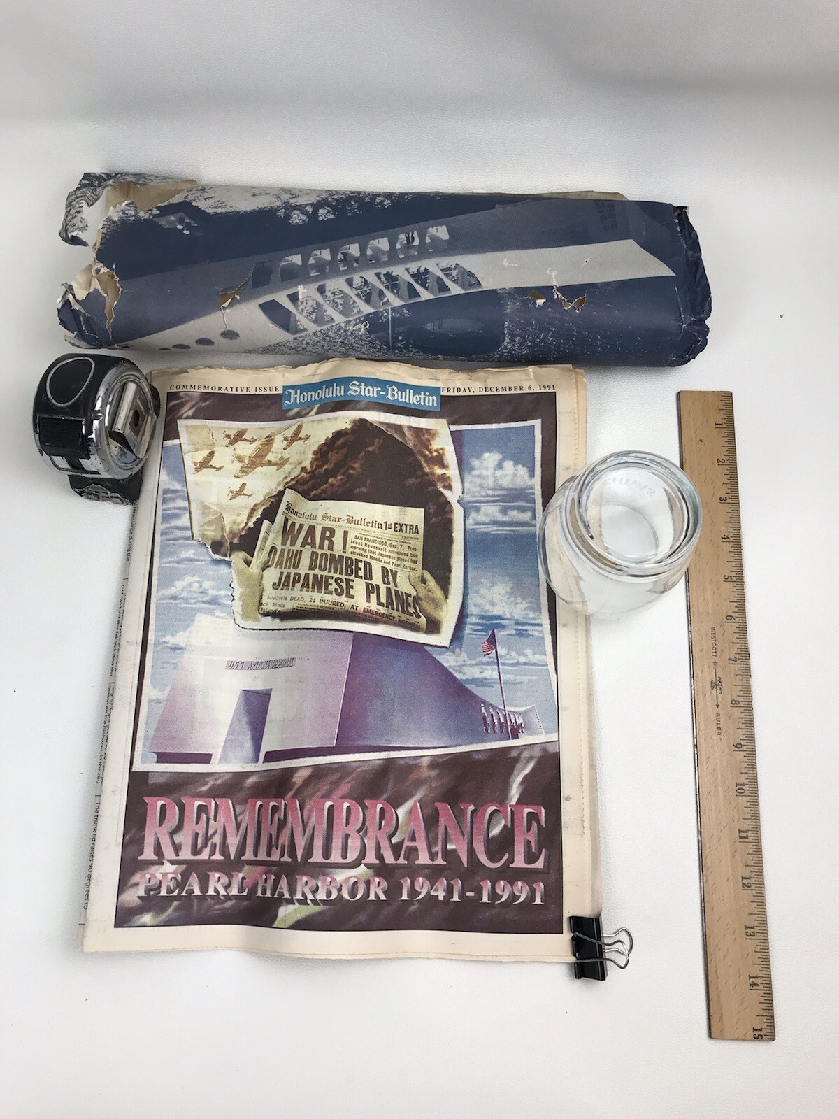 Pearl Harbor Commemorative Edition Newspaper (1991 Memorial) 50th Years Lot