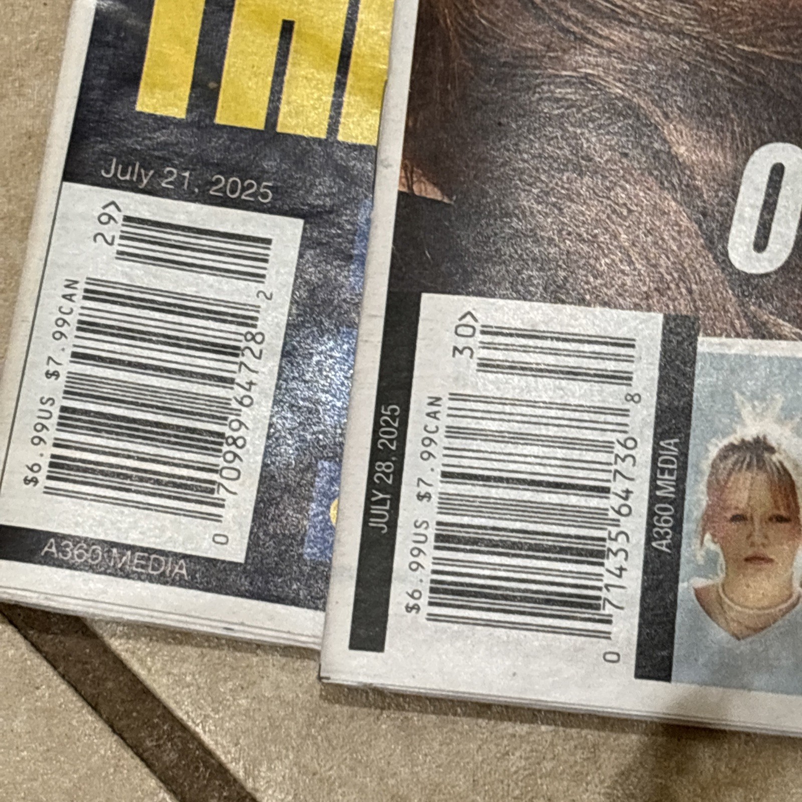 Globe Examiner Enquirer 10 Lot JFK EPSTEIN TRUMP MARISKA CHARLES JULY AUG 2025