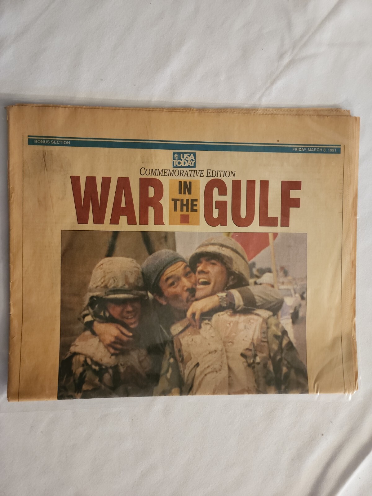 1991 March 8 USA Today Commemorative Edition War in the Gulf (MH50)