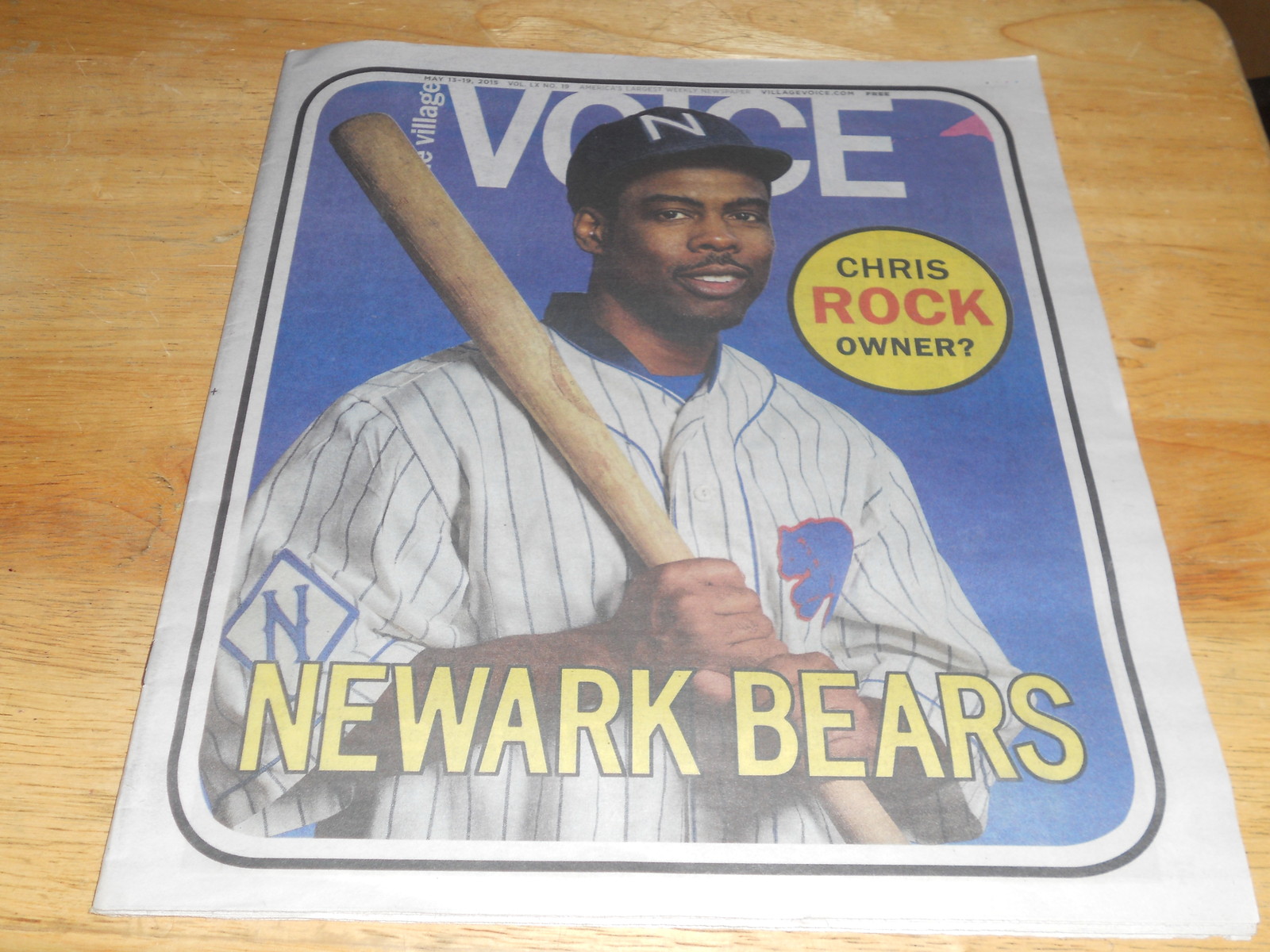 Chris Rock Newark Bears Baseball African Americans Boyd 2015 The Village Voice