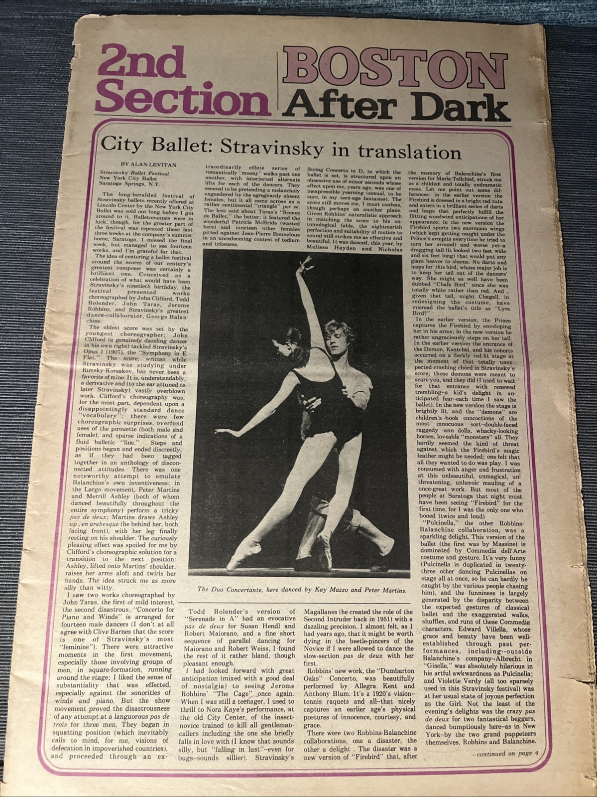 Boston Phoenix After Dark Vol1 No 1 August 1-8 1972 First Issue! W/ After Dark