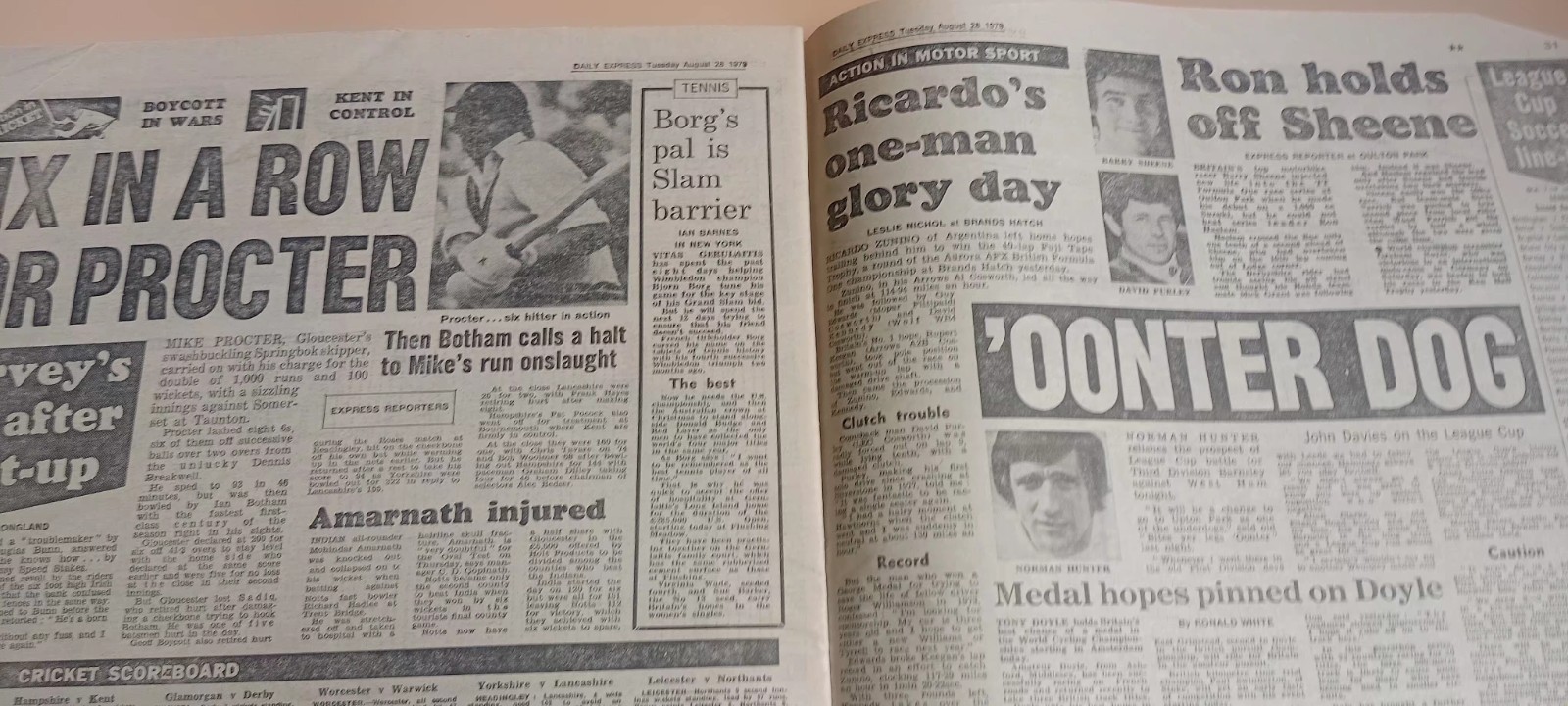 Aug 29 1979 Newspaper Daily Express Mountbatten Killed Ira Charles Philip Uncle