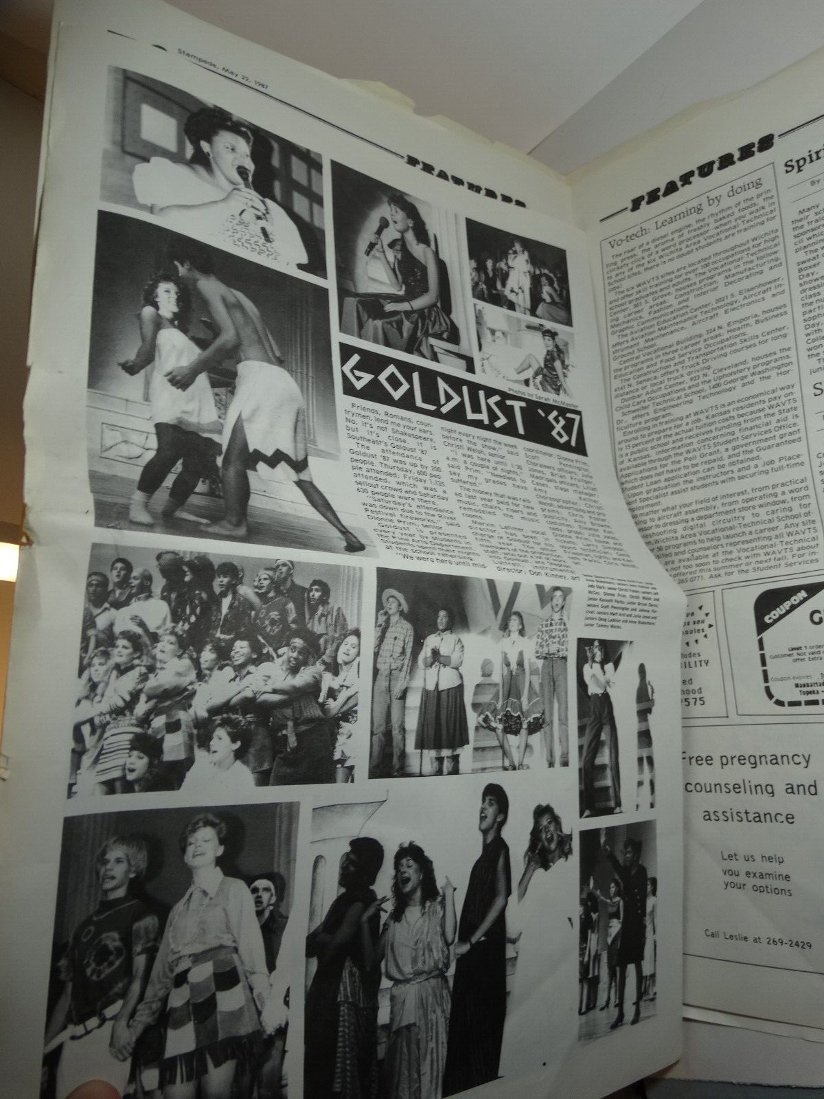 Stampede 1987 Wichita South East Highschool Newspaper
