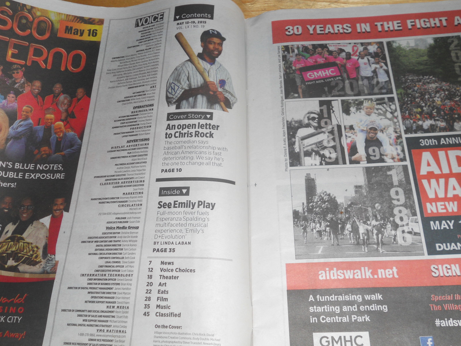 Chris Rock Newark Bears Baseball African Americans Boyd 2015 The Village Voice