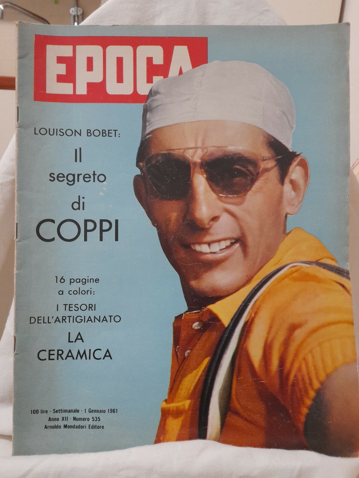 Louison Bobet/Fausto Coppi ERA NO.535 January 1, 1961 Mondadori