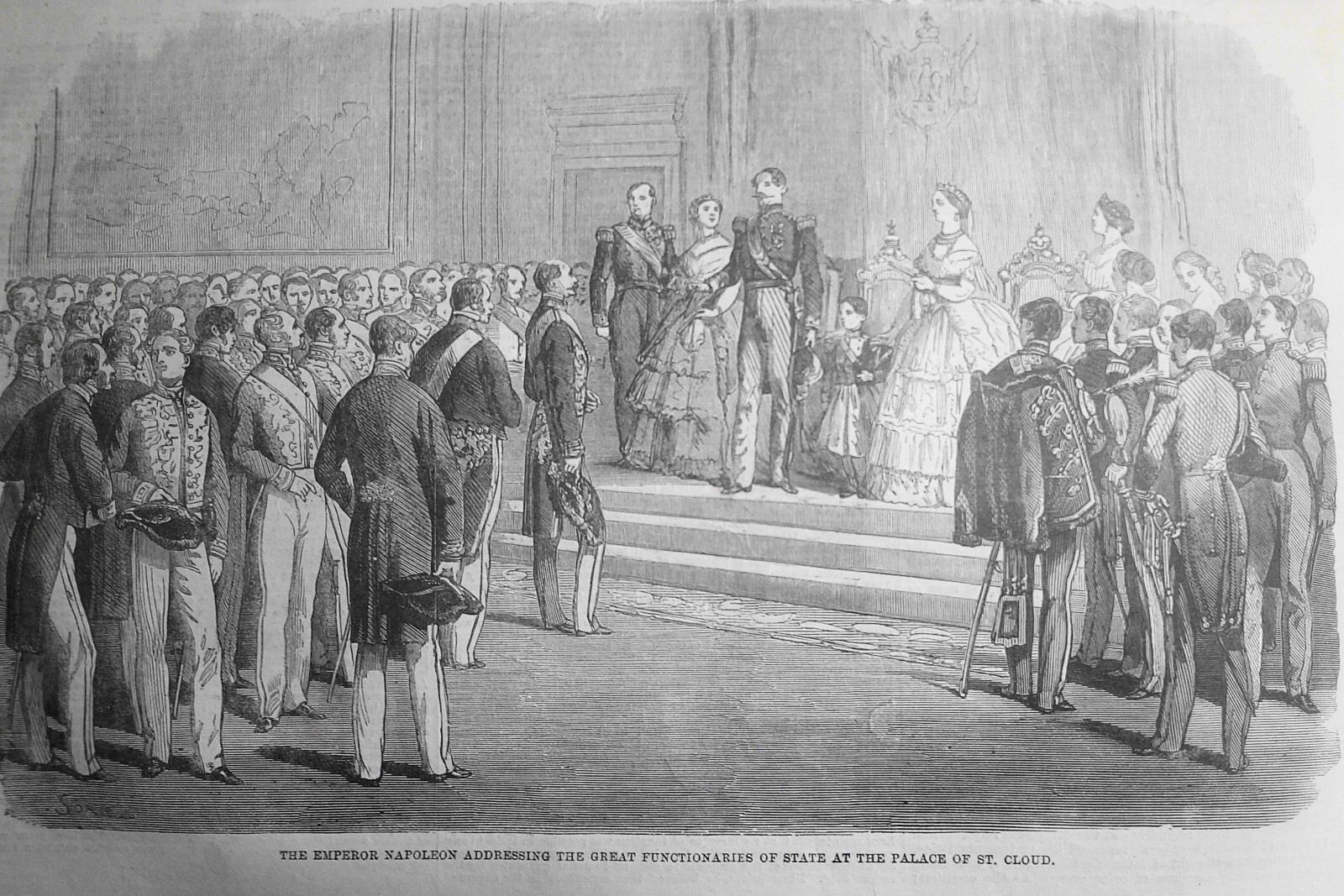 Illustrated London News, August 6, 1859. Peace Conference, Zurich; General Vinoy