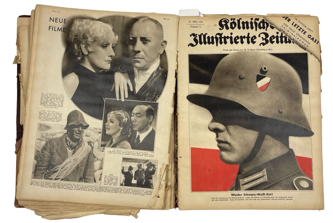 Newspapers, 1930s, Germany. Zeitschriften/Zeitungen,1930er Jahre.Deutchland