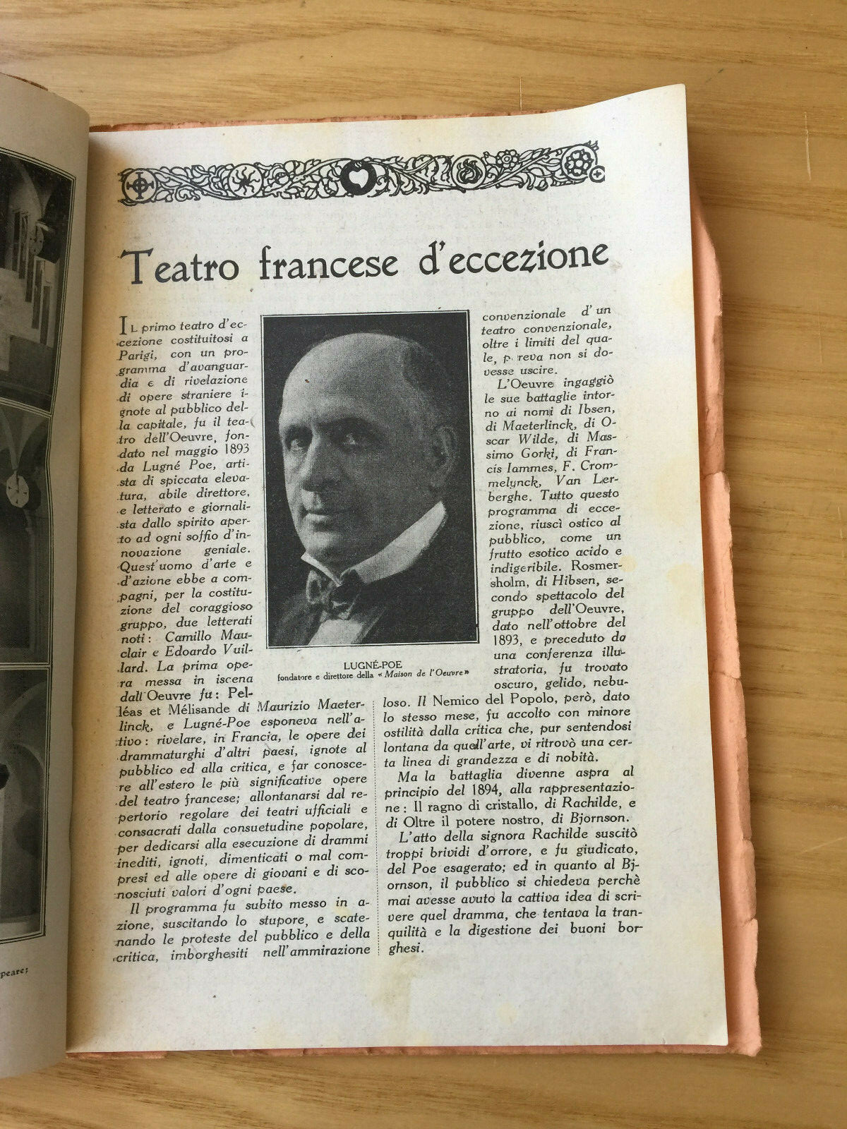MONDADORI COMEDIA PERIODICO COMEDIA E VITA THEATRALE N° 14 1922 OTTOLINI 2/19