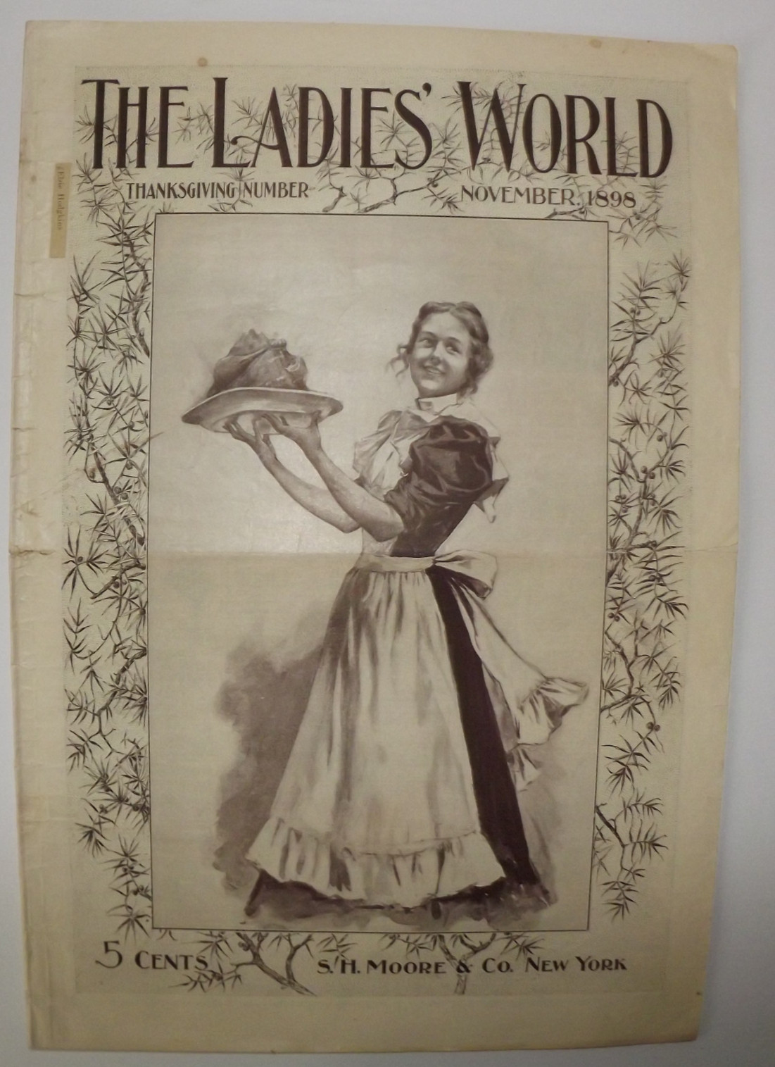 The Ladies World Thanksgiving Number November 1898 Magazine S.H. Moore & Co.
